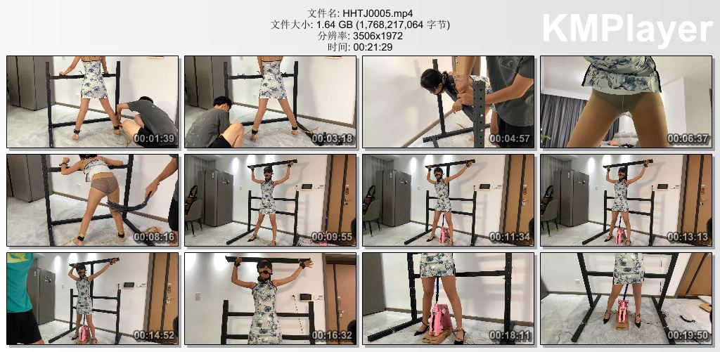 涵涵特辑0005_涵涵的金属拘束架调教 趴式固定 站立式Pao机上下运动高C.jpg