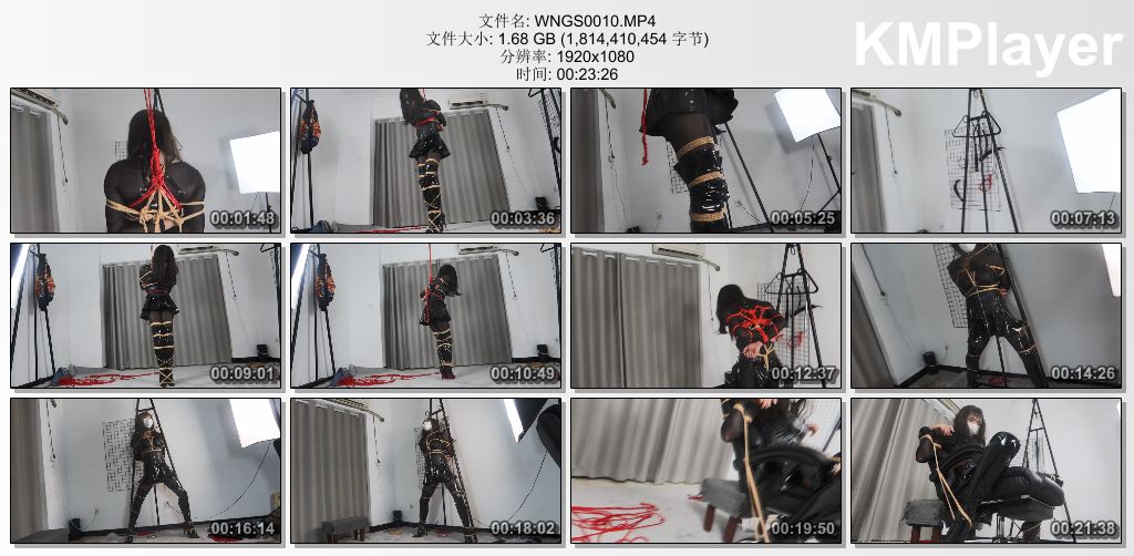 伪娘管少0010_小伪娘潜入面具男家中反被捕获 等待她的是开腿吊榨汁玩具惩罚 面具男说.jpg
